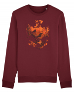 The Autumn Skull Bluză mânecă lungă Unisex Rise