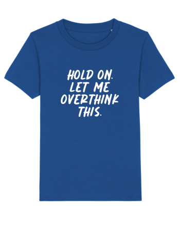 Let me overthink this Majorelle Blue