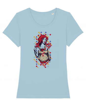 Amazon Woman Warrior Sky Blue