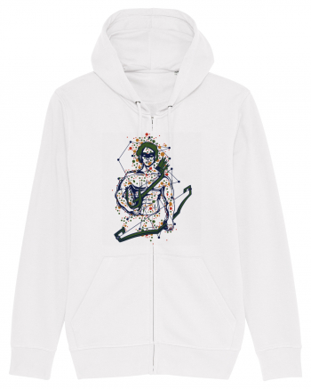 Graffiti Greek Warrior White