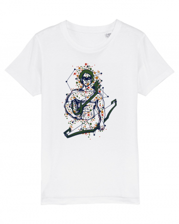 Graffiti Greek Warrior White