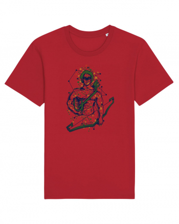 Graffiti Greek Warrior Red