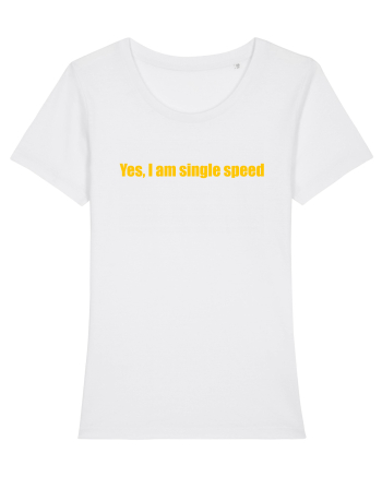 Single Speed White