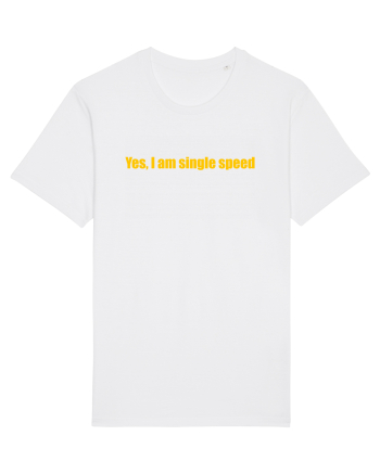 Single Speed White