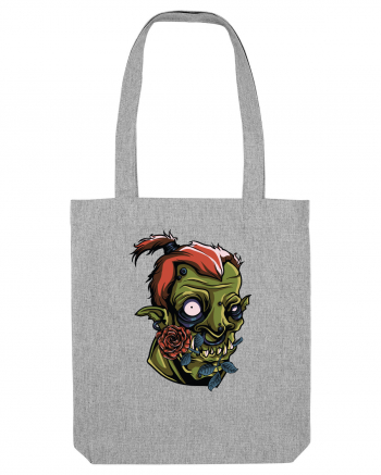 Rose Zombie Monster Heather Grey