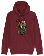 Rose Zombie Monster Hanorac cu fermoar Unisex Connector