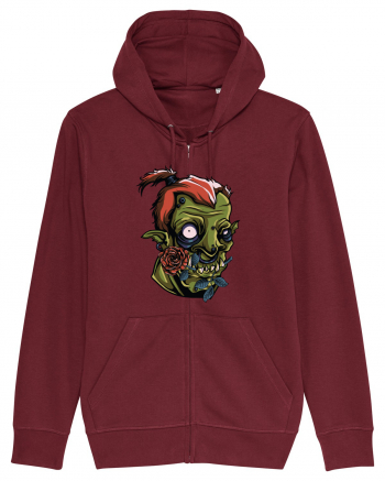 Rose Zombie Monster Burgundy