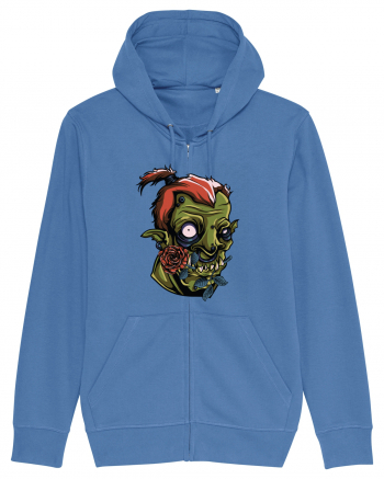 Rose Zombie Monster Bright Blue