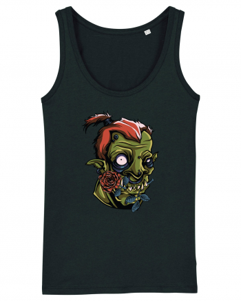 Rose Zombie Monster Black