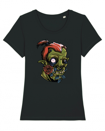 Rose Zombie Monster Black