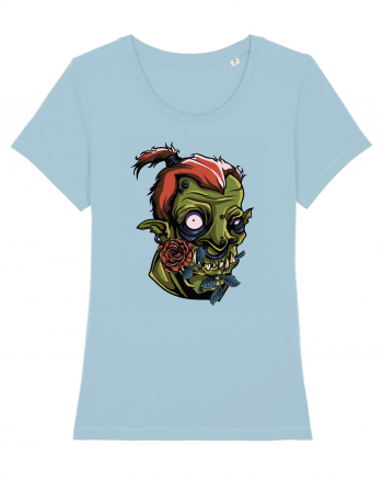 Rose Zombie Monster Sky Blue