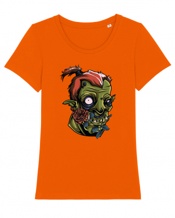 Rose Zombie Monster Bright Orange