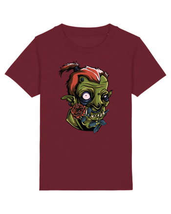 Rose Zombie Monster Burgundy