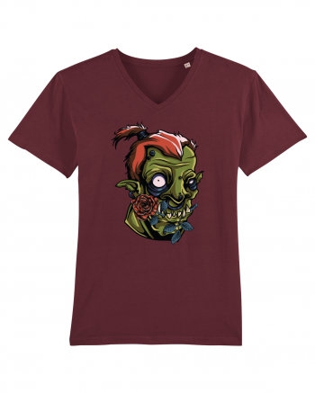 Rose Zombie Monster Burgundy