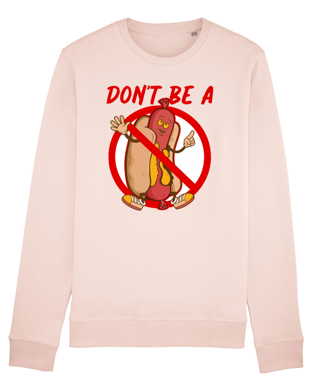 Bluză mânecă lungă Unisex Rise Candy Pink