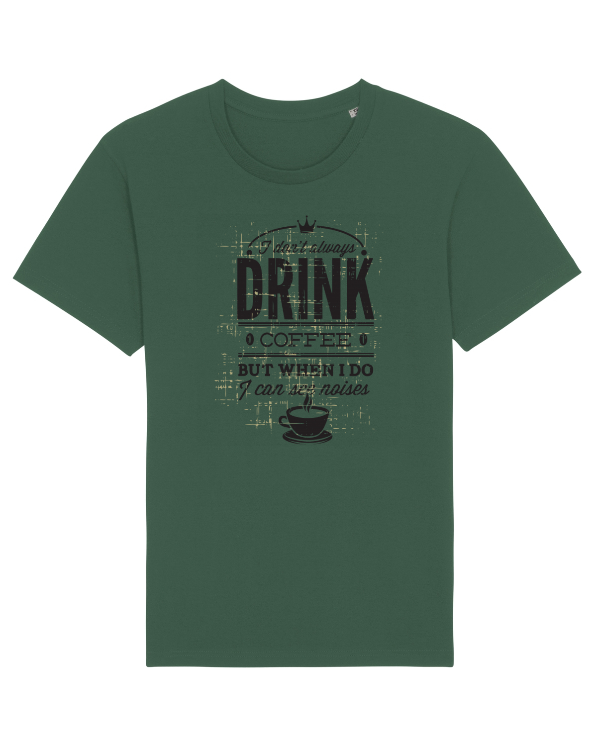 Tricou mânecă scurtă Unisex Rocker Bottle Green