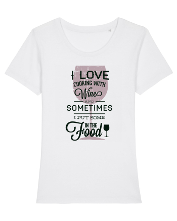I Love Cooking With Wine White
