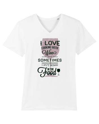 I Love Cooking With Wine White