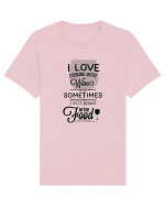 I Love Cooking With Wine Tricou mânecă scurtă Unisex Rocker