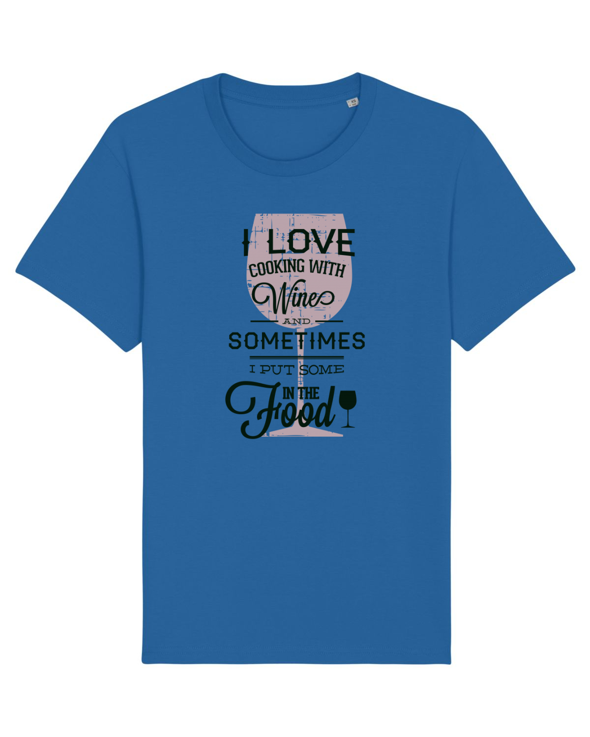 Tricou mânecă scurtă Unisex Rocker Royal Blue