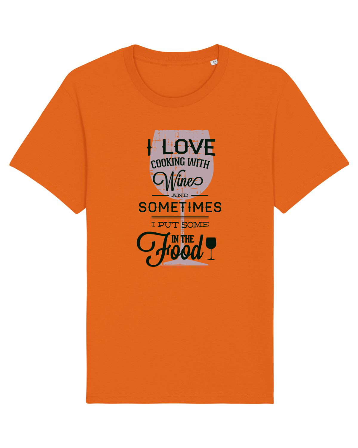 Tricou mânecă scurtă Unisex Rocker Bright Orange