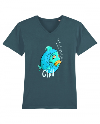 Blue fish chill text Stargazer