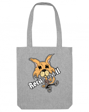 Rock and Roll coyote Heather Grey