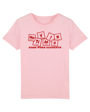 Motivation Hard Work Elements Cotton Pink