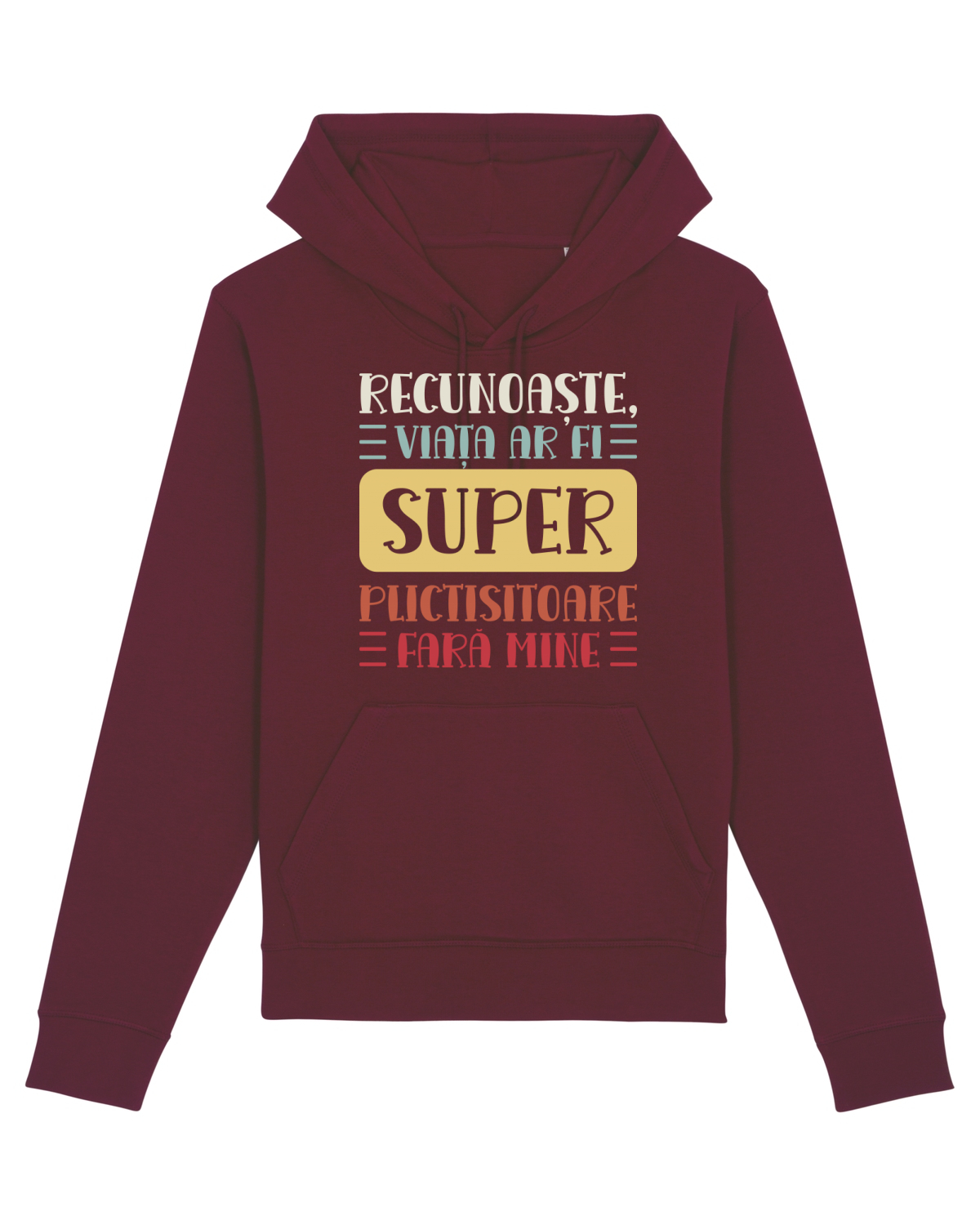 Hanorac Unisex Drummer Burgundy