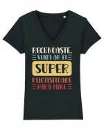 Recunoaște! Tricou mânecă scurtă guler V Damă Evoker