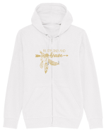 Be Strong And Brave Hanorac cu fermoar Unisex Connector