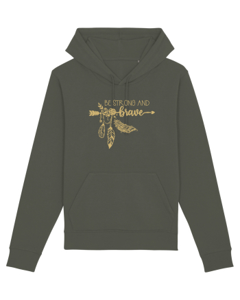 Be Strong And Brave Khaki