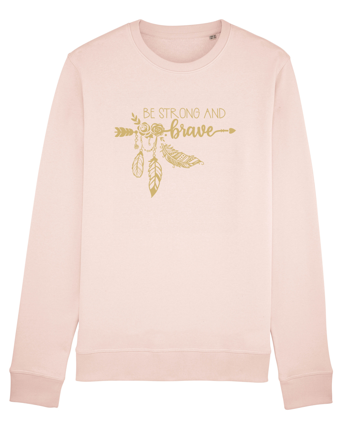 Bluză mânecă lungă Unisex Rise Candy Pink