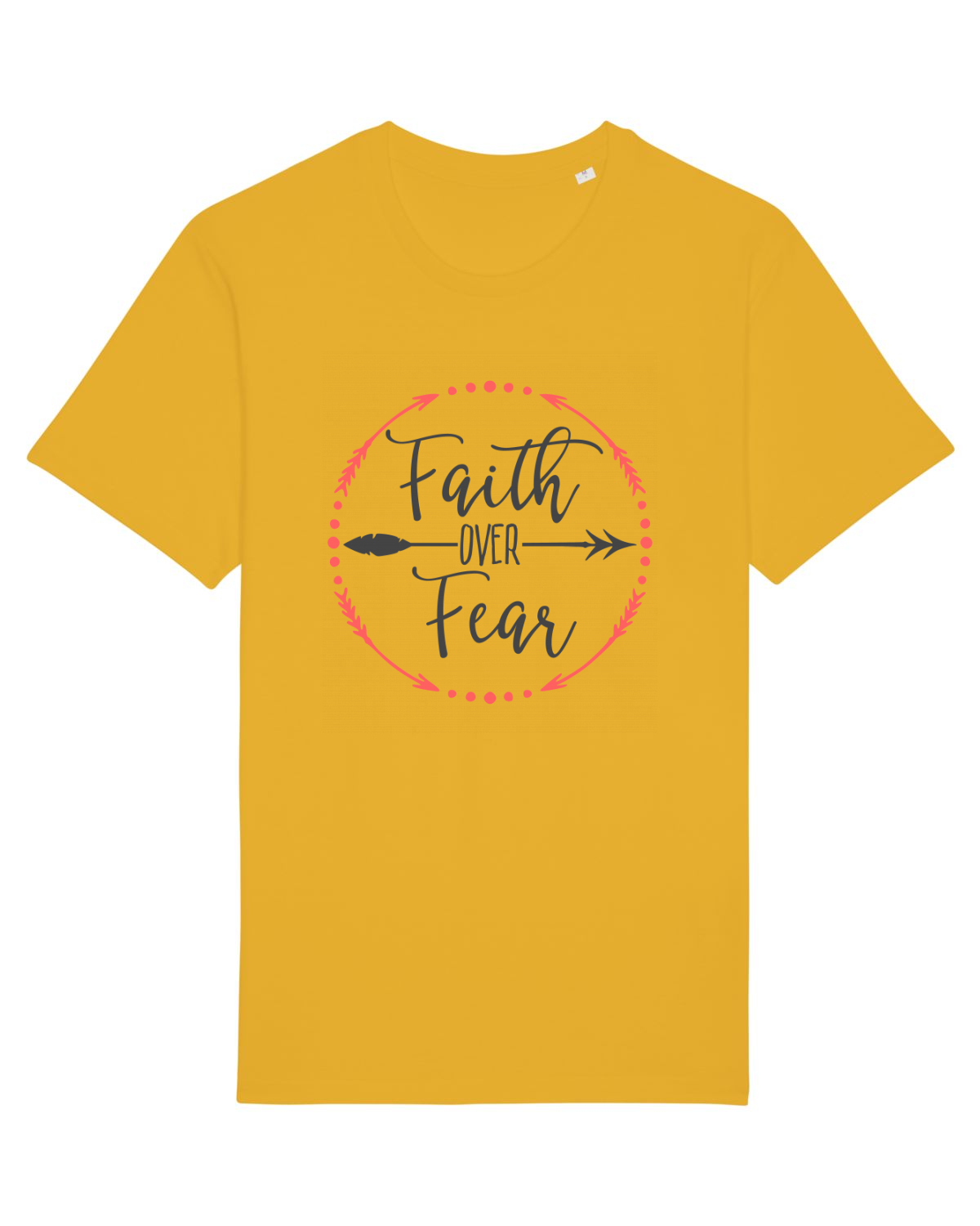 Tricou mânecă scurtă Unisex Rocker Spectra Yellow