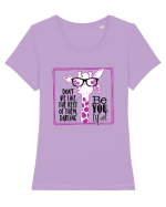 Giraffe BeYouTiful Tricou mânecă scurtă guler larg fitted Damă Expresser
