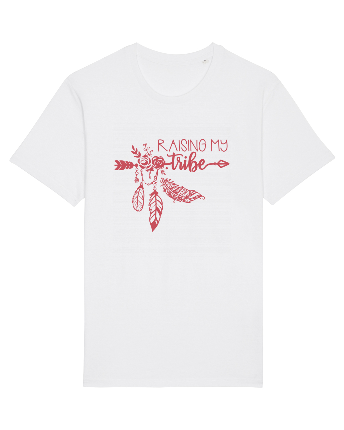 Tricou mânecă scurtă Unisex Rocker White