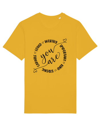 You Are Worthy Spectra Yellow