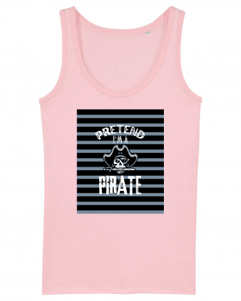 Pretend I'm A Pirate Cotton Pink