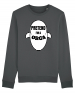 Pretend I'm A Orca Bluză mânecă lungă Unisex Rise