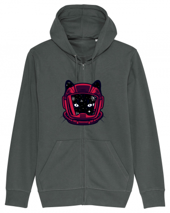 Astronaut Space Cat Anthracite