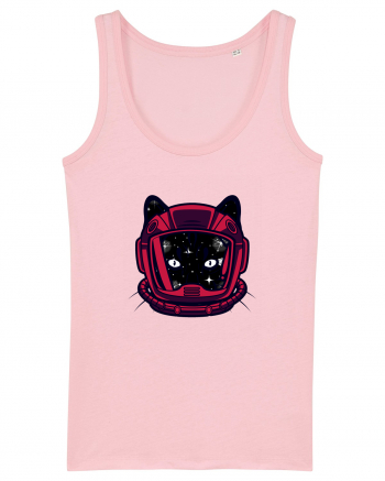 Astronaut Space Cat Cotton Pink