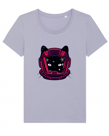 Astronaut Space Cat Lavender