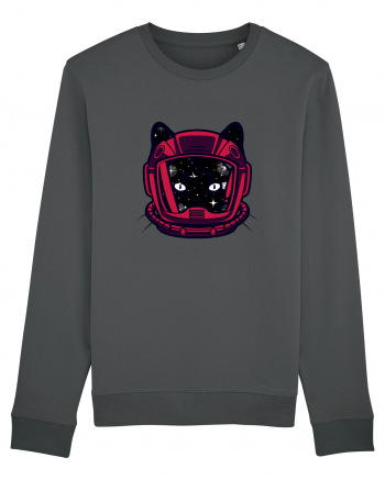 Astronaut Space Cat Anthracite