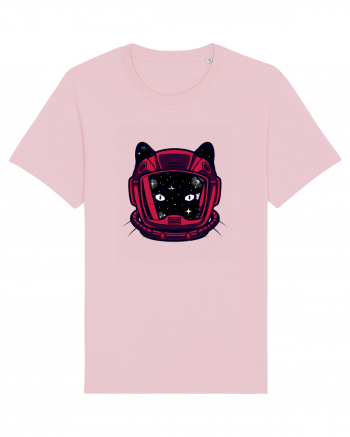 Astronaut Space Cat Cotton Pink