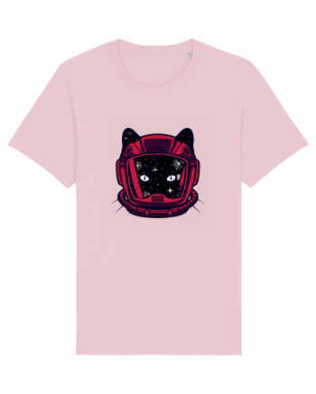 Astronaut Space Cat Cotton Pink