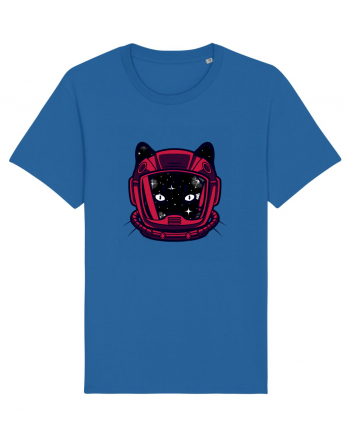 Astronaut Space Cat Royal Blue