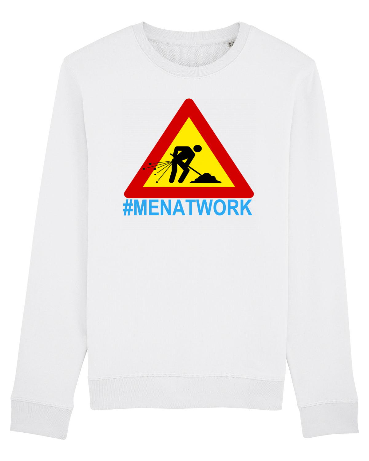 Bluză mânecă lungă Unisex Rise White