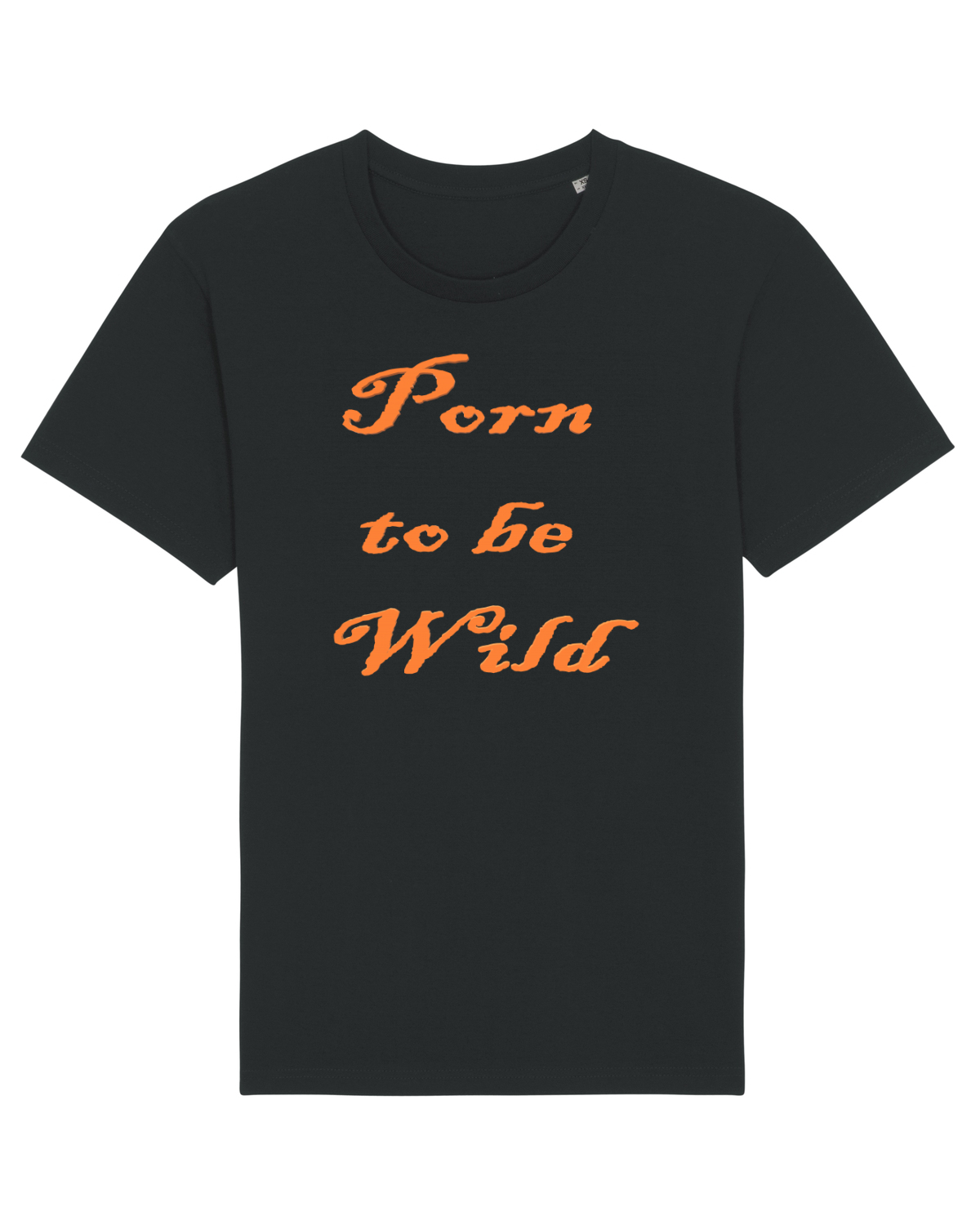 Tricou mânecă scurtă Unisex Rocker Black