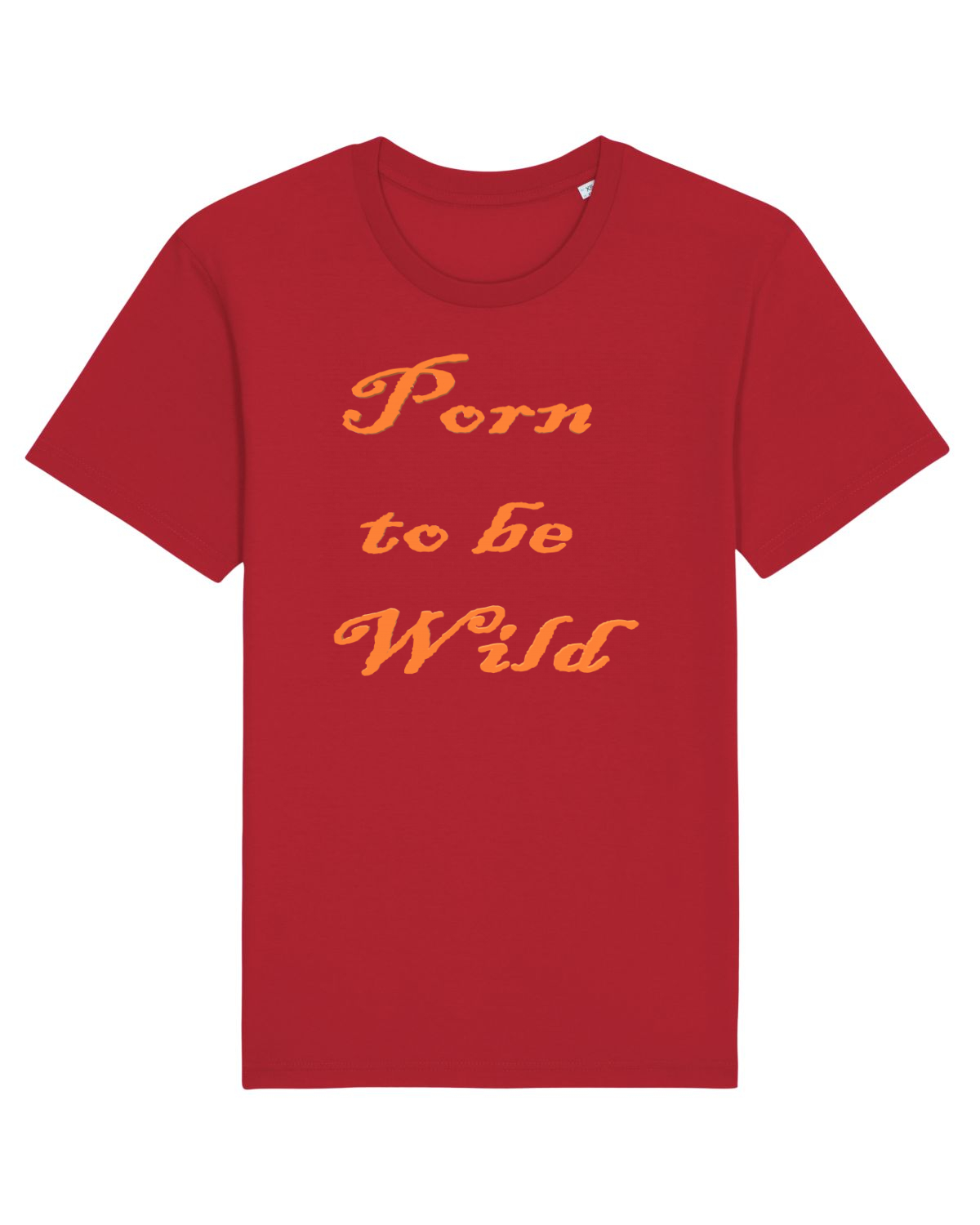 Tricou mânecă scurtă Unisex Rocker Red