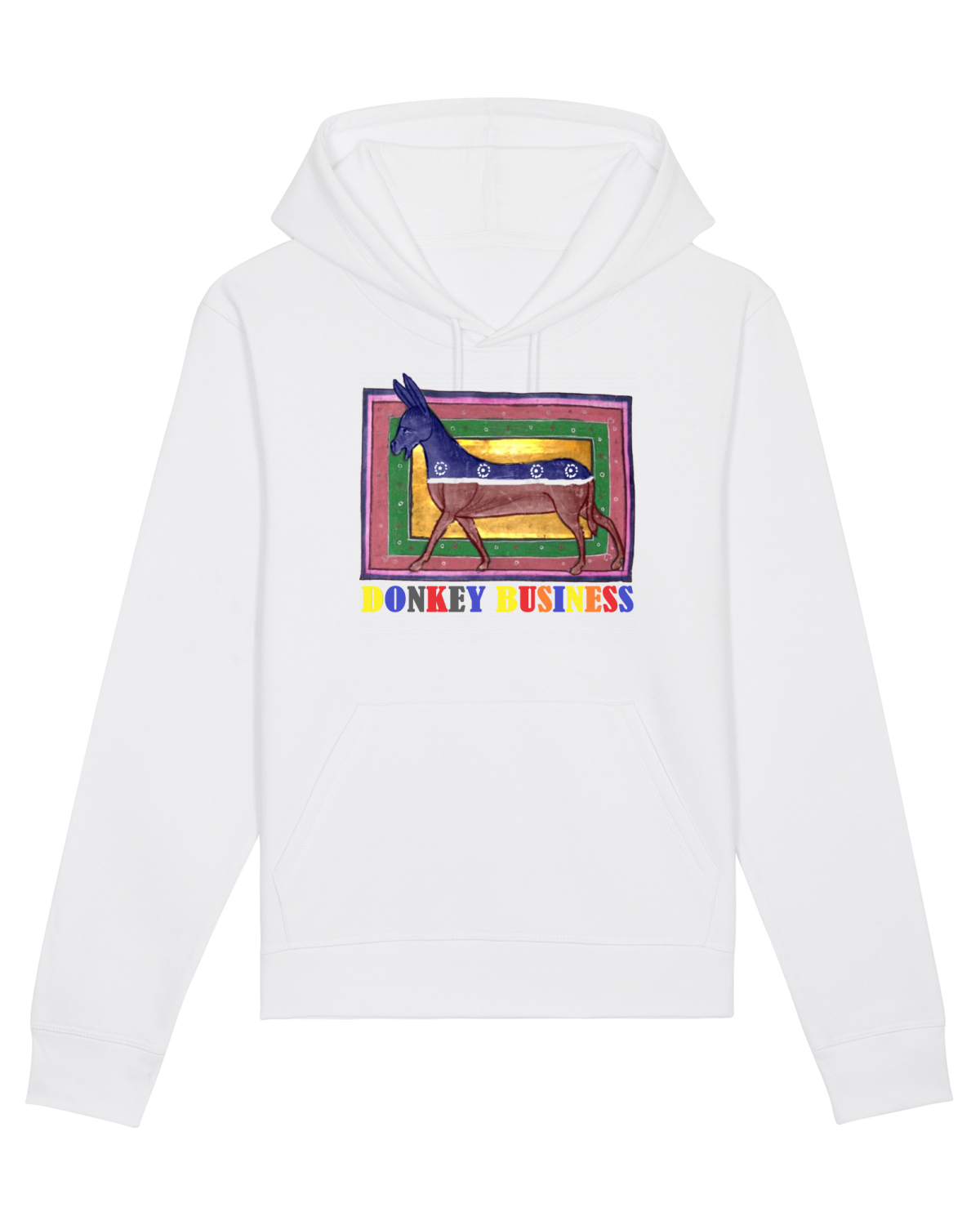 Hanorac Unisex Drummer White